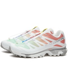 Salomon Men's XT-4 OG Sneakers in White/Green Ash/Coral