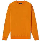 Beams Plus Men's Athletic Crew Sweat in Orange