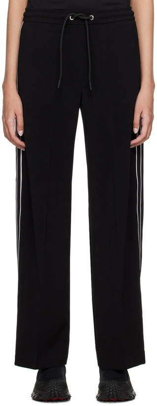 Photo: Moncler Black Drawstring Lounge Pants
