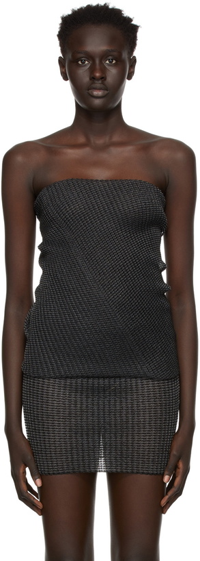 Photo: A. ROEGE HOVE SSENSE Exclusive Double Draped Tube Tank Top