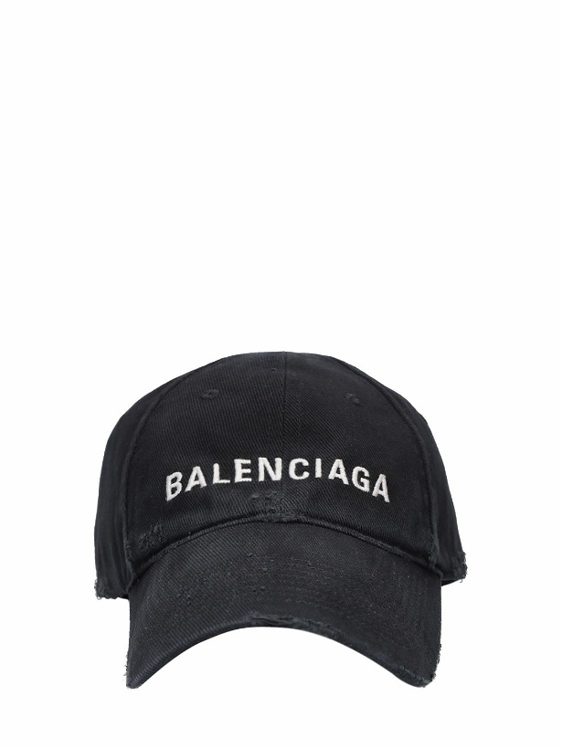 Photo: BALENCIAGA - Logo Cotton Cap