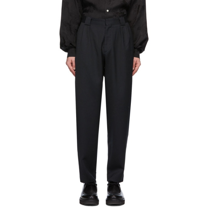 Photo: HOPE Black Wide Trap Trousers