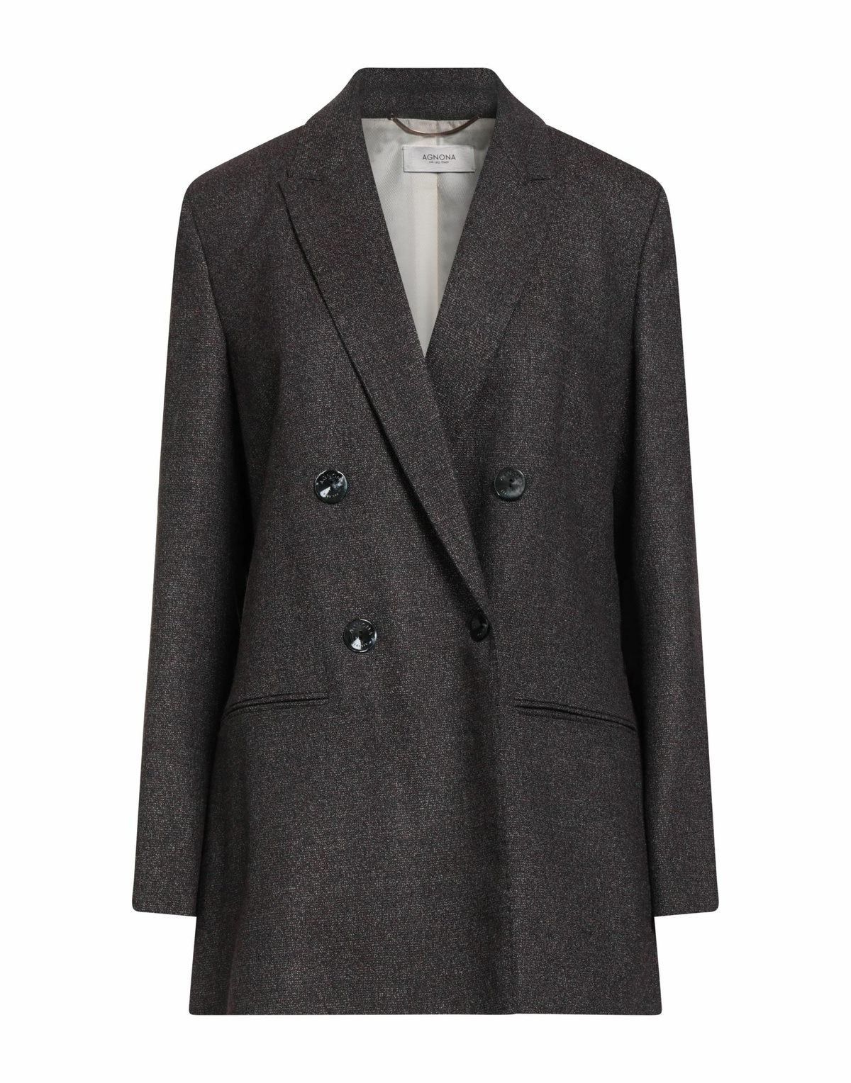 Agnona Womens Blazer Plum