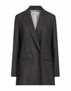 Agnona Womens Blazer Plum