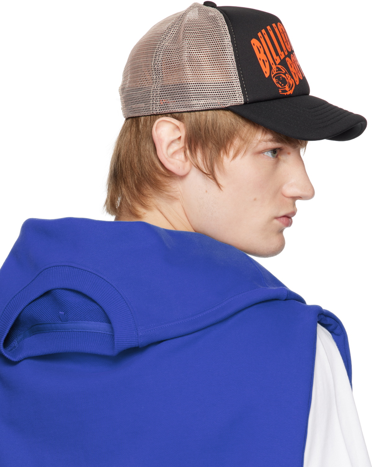 Billionaire Boys Club Black Arch Logo Trucker Cap