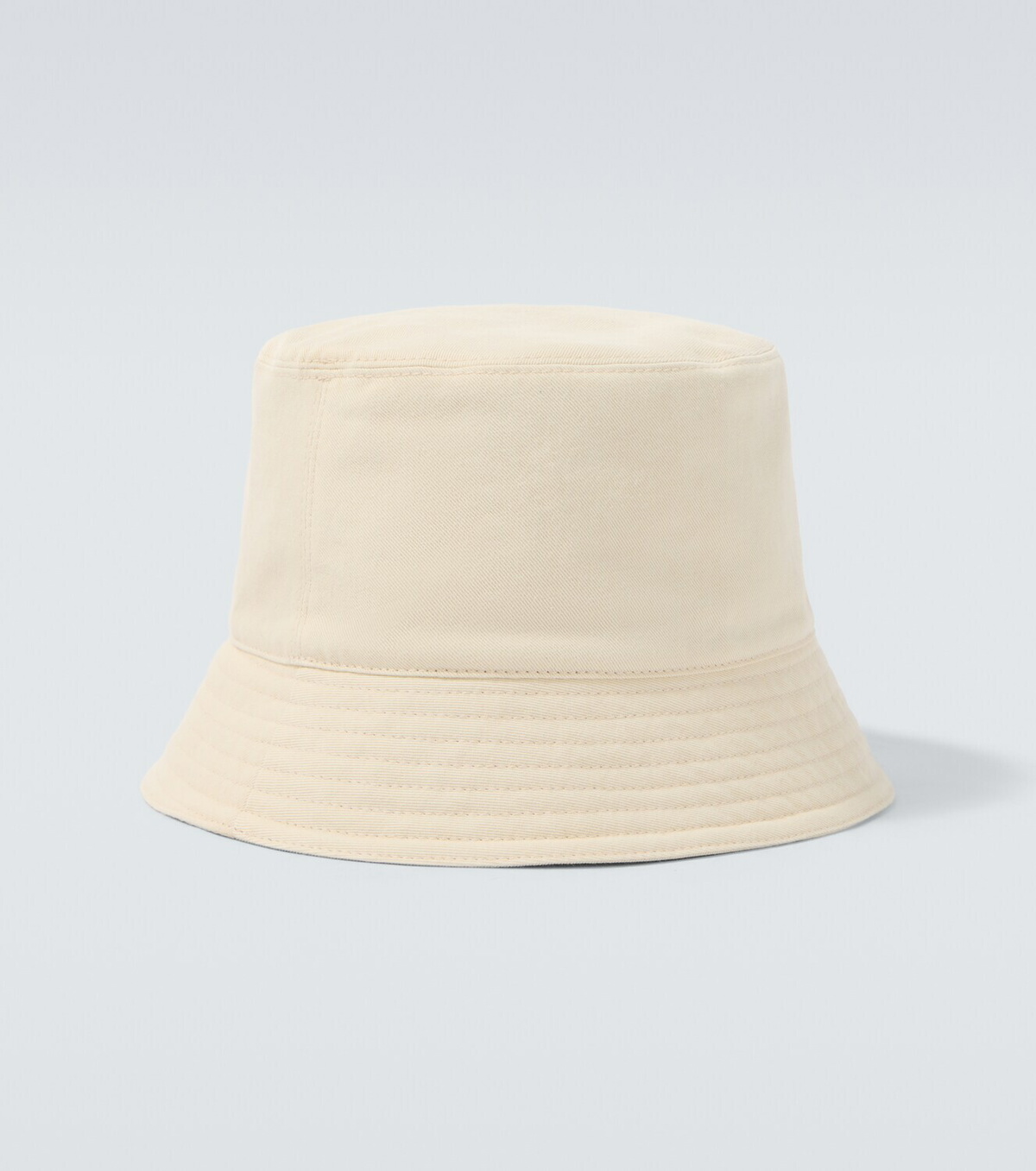 Prada Logo canvas bucket hat