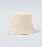 Prada Logo canvas bucket hat
