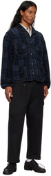 Maharishi Black 6087 Upcycled Loose Cargo Track Pants