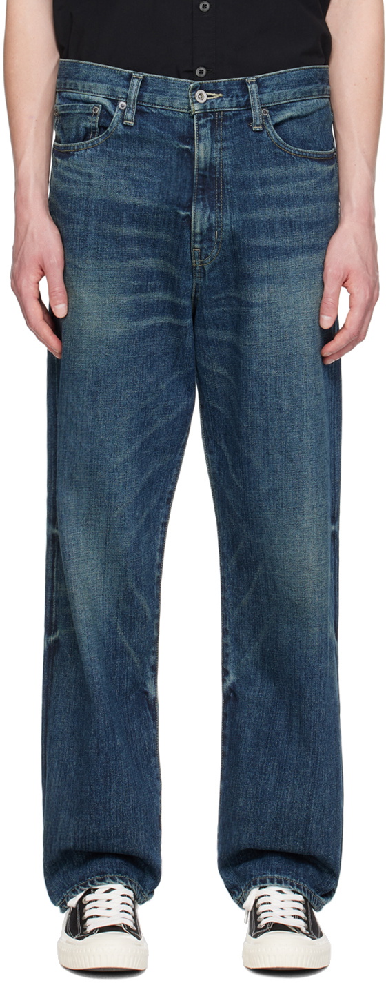 【新品】NEIGHBORHOOD BASIC DENIM MEDIUM NEIGHBORHOOD - Washed Denim DP Basic Pants | HBX - Globally