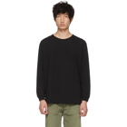 Issey Miyake Men Black Long Sleeve Bio T-Shirt