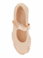 Puma Mostro Pink Flats With Tread Sole And Logo On The Back In Fabric Unisex