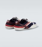 Miu Miu Gymnasium leather-trimmed sneakers