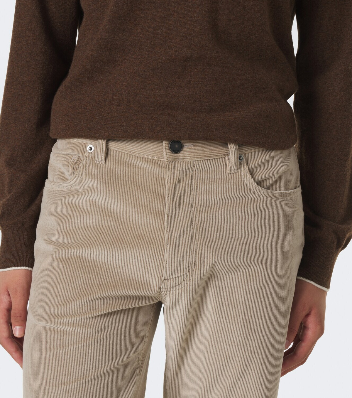 Zegna Roccia corduroy straight pants