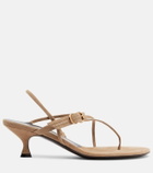 Herbert Levine Starry-Eyed 55 suede thong sandals