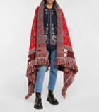 Alanui - Bandana cashmere-blend shawl