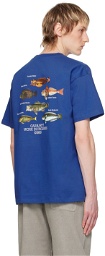 Carhartt Work In Progress Blue Fish T-Shirt