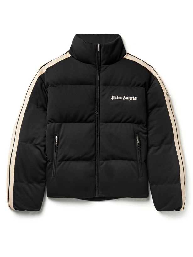 Photo: Moncler Genius - 8 Moncler Palm Angels Rodman Quilted Tech-Jersey Down Jacket - Black