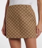 Gucci GG Canvas miniskirt