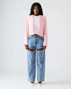 Steve Madden Serenea Blazer Long Sleeve in Light Pink