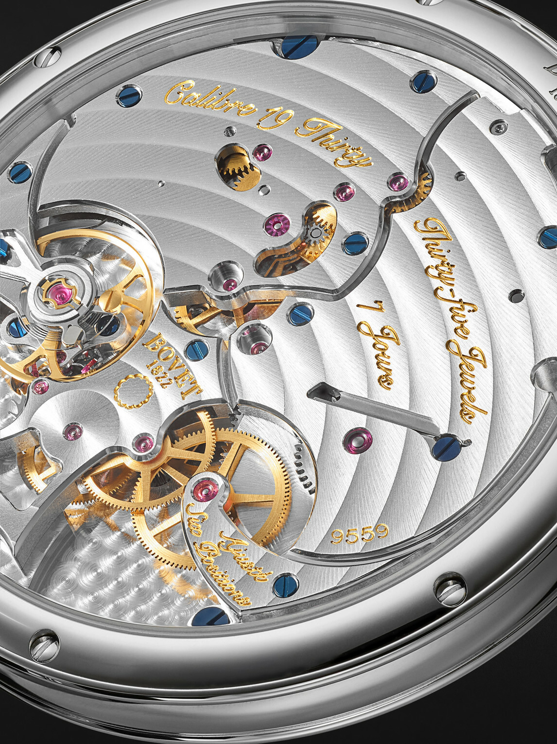 Bovet - 19Thirty Limited Edition Hand-Wound 42mm Stainless Steel Watch, Ref. No. NTS0115