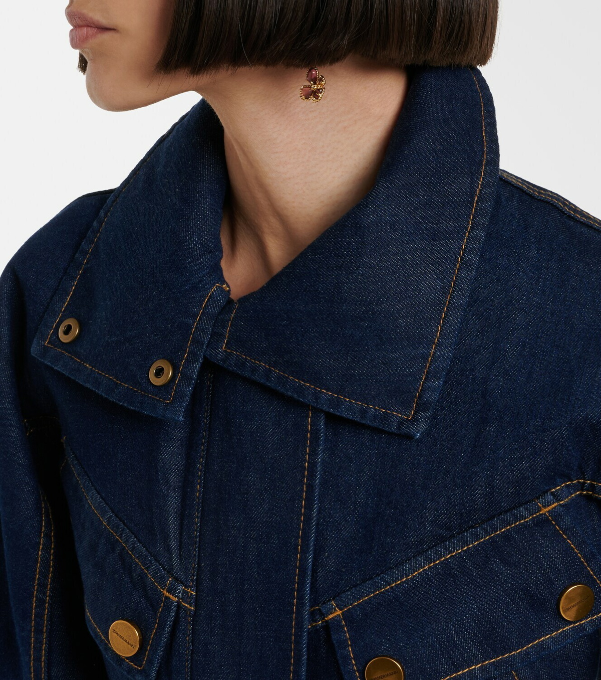 Zimmermann Luna denim jacket
