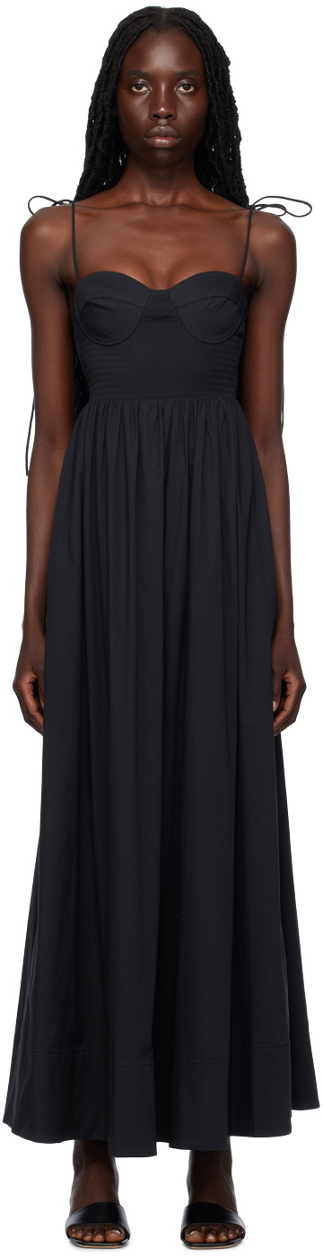 Staud Black Landry Maxi Dress Staud