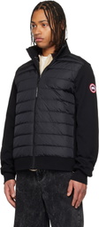Canada Goose Black HyBridge® Huron Full-Zip Down Jacket