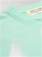 1017 ALYX 9SM - Phantom Logo-Print Cotton-Jersey T-Shirt - Green