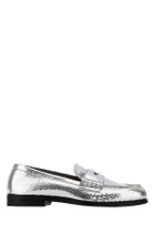 Dsquared2 Silver Leather Neoclassic Loafers