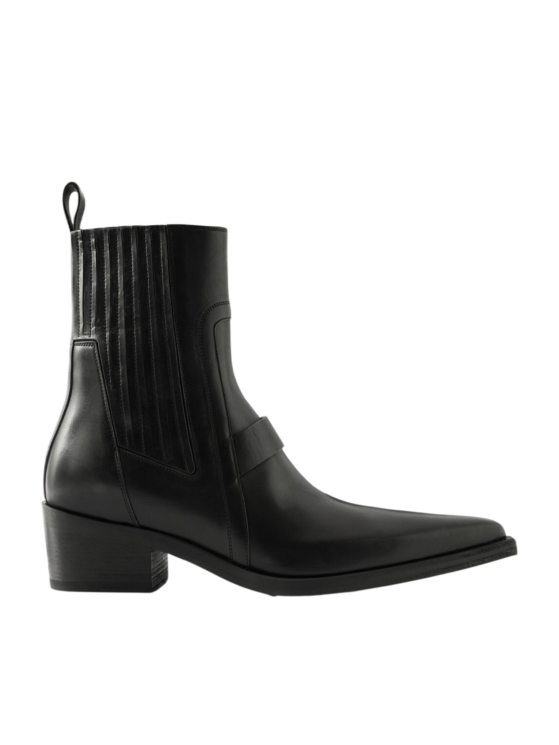 Rick Owens Black Lido Laceup Turbo Cyclops Boots Rick Owens