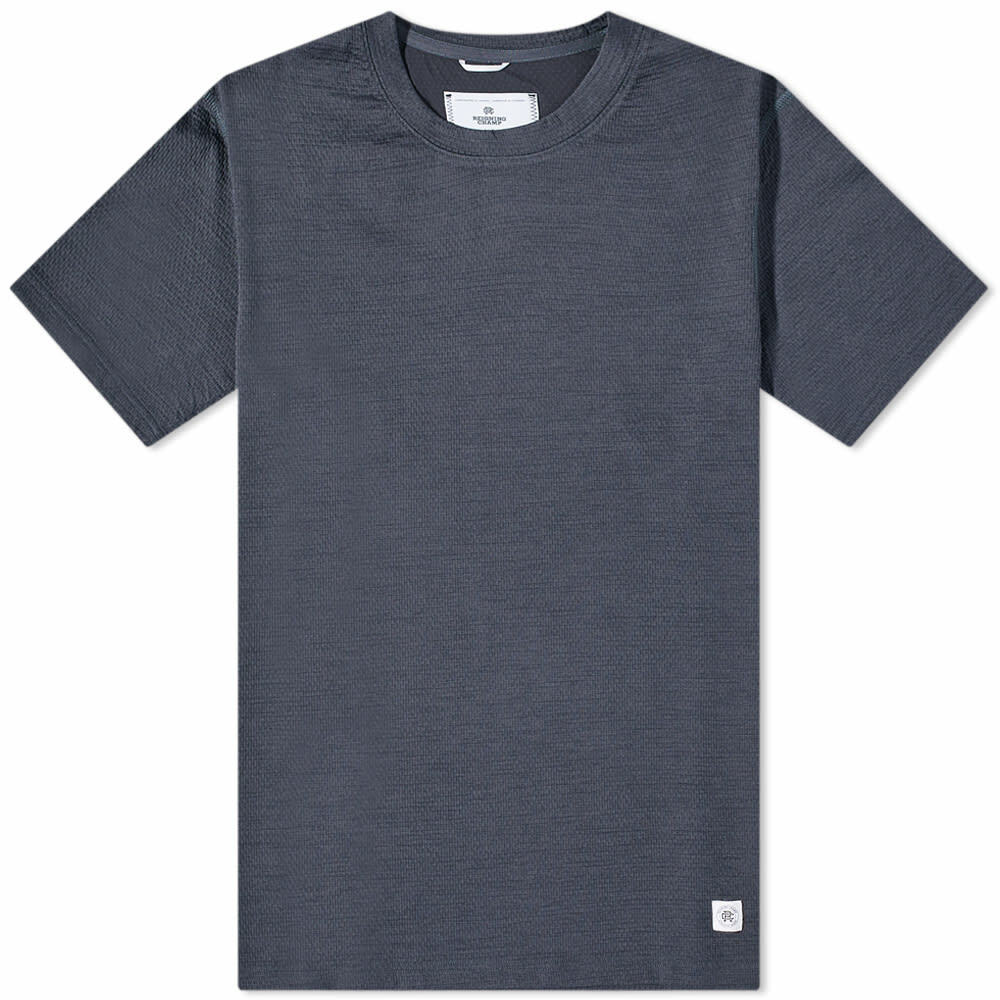 Reigning Champ Men's Solotex Mesh T-Shirt in Midnight Reigning Champ