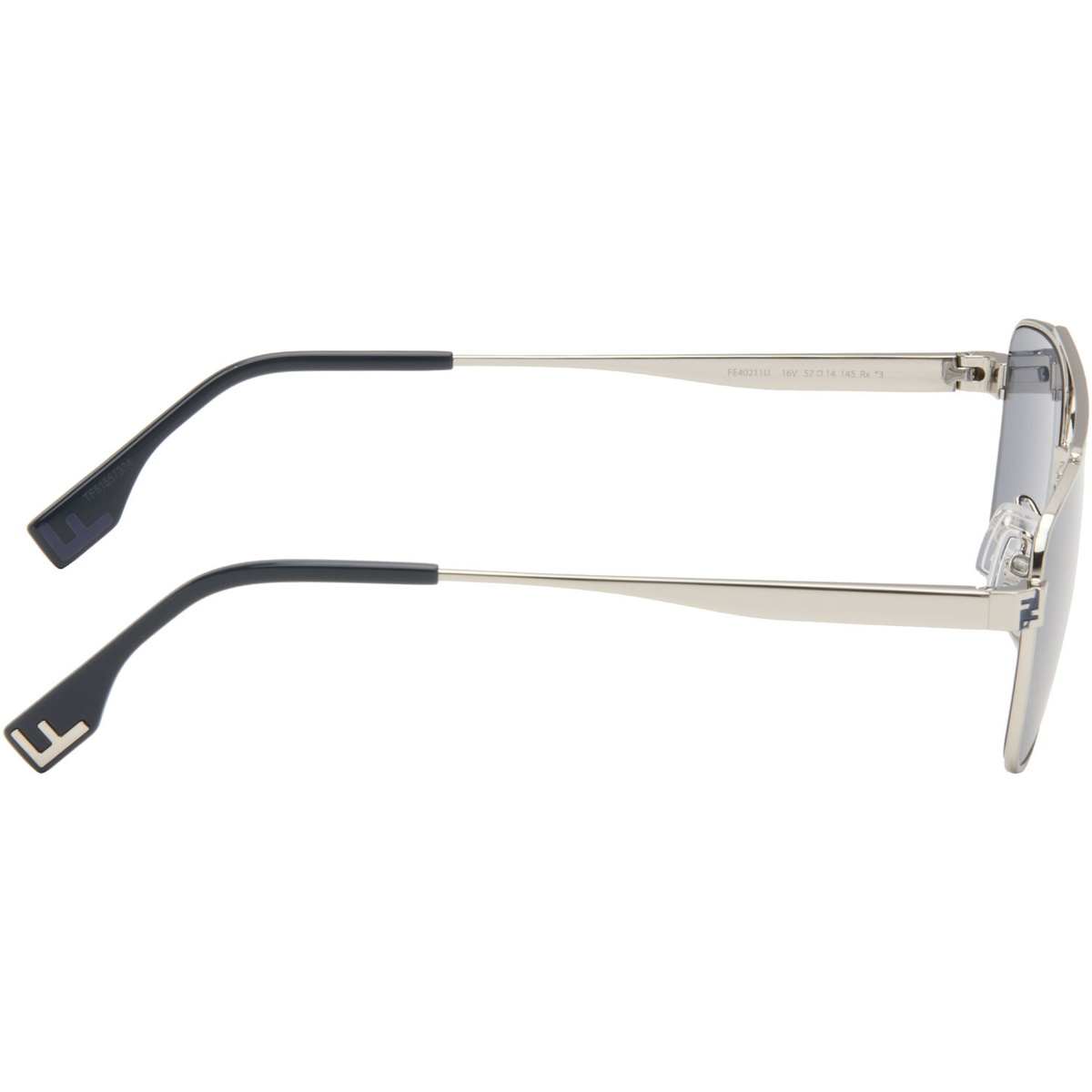 Fendi Silver 'Fendi Sky' Sunglasses