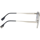 Fendi Silver 'Fendi Sky' Sunglasses