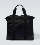 Saint Laurent - City leather-trimmed tote bag