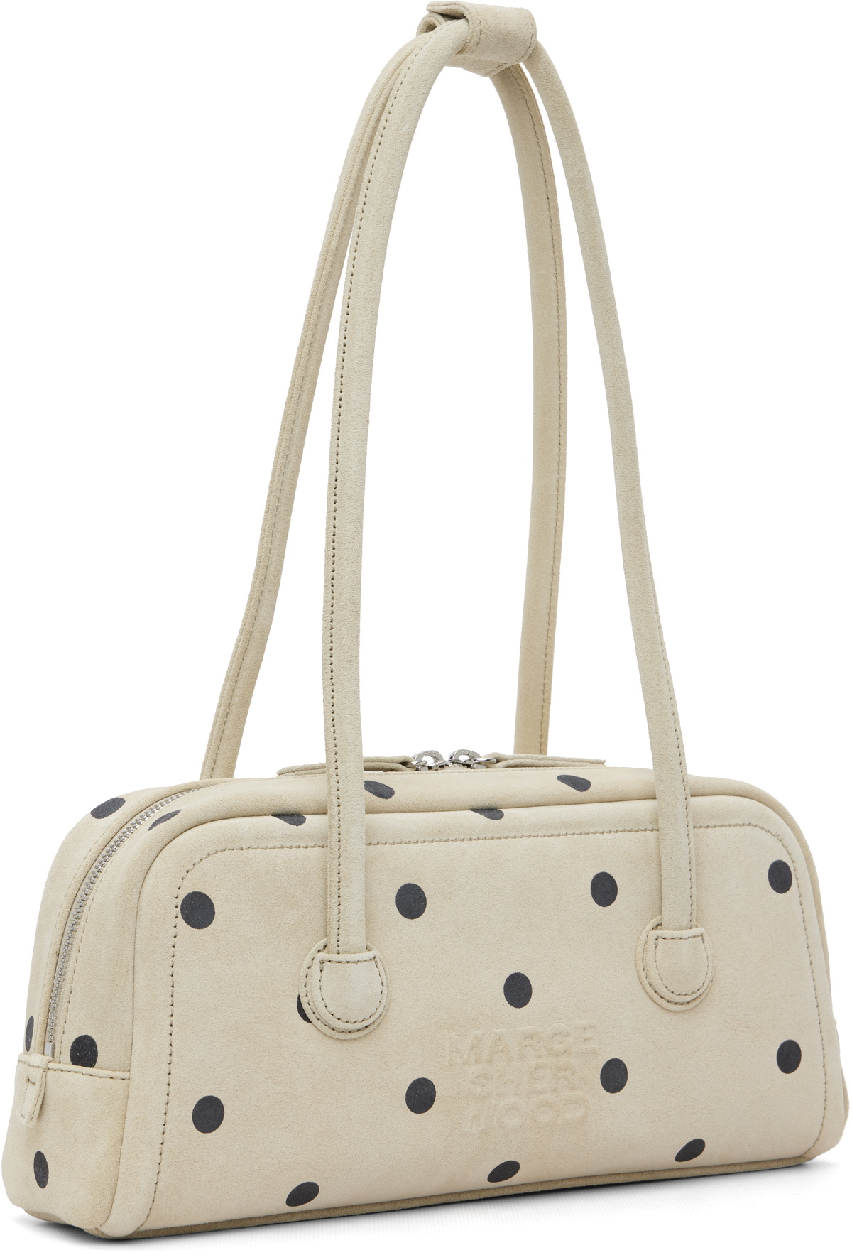MARGESHERWOOD Off-White Soft Boston EW Bag