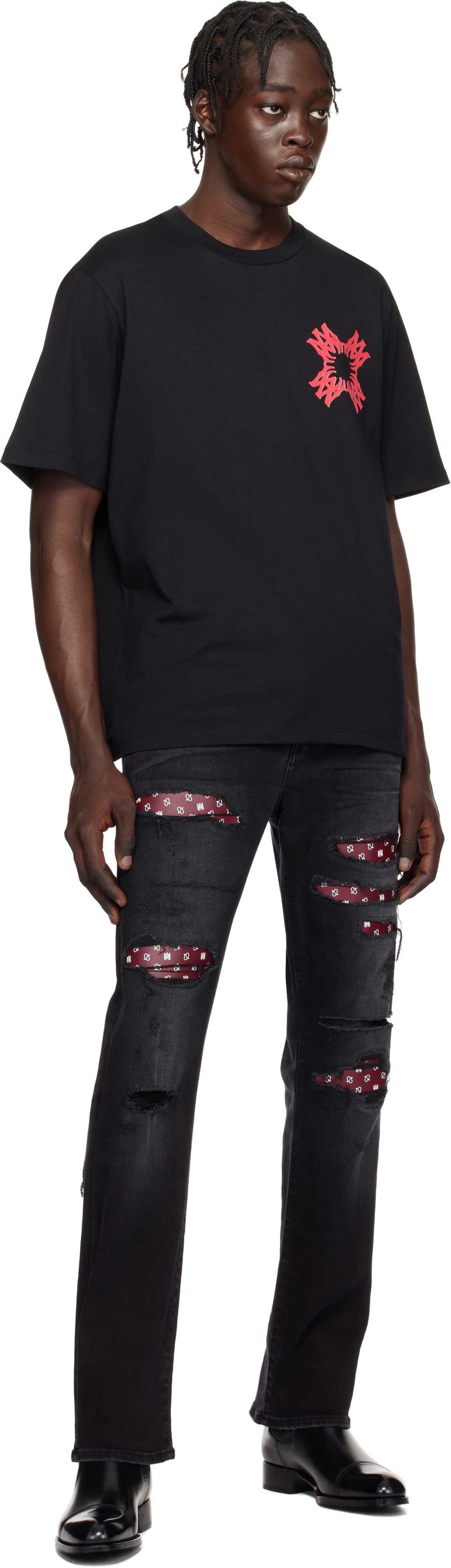 AMIRI Black MA Quad T-shirt Amiri