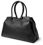 BALENCIAGA - Classic City Tasselled Full-Grain Leather Duffle Bag - Black