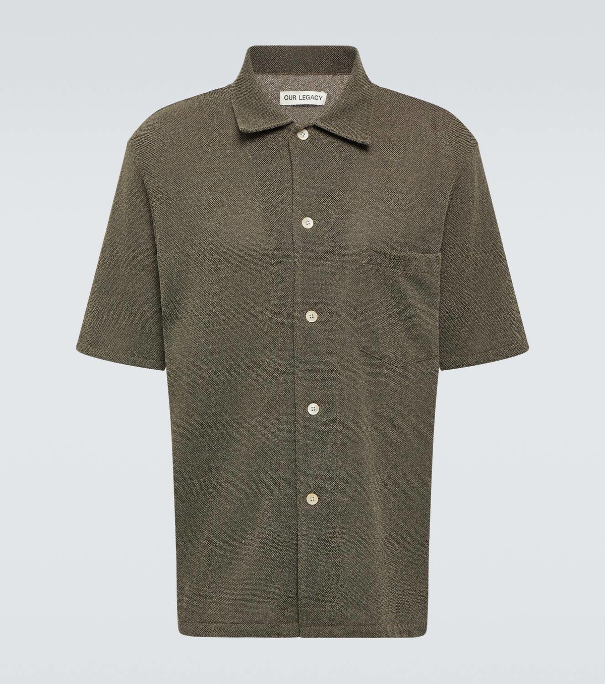 Our Legacy Box bouclé shirt Our Legacy