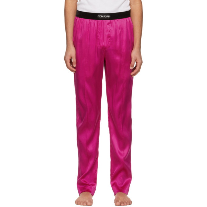 Photo: Tom Ford Pink Silk Pyjama Pants