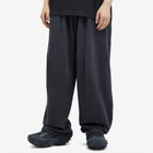 Balenciaga Men's Baggy Sweatpants in Faded Black