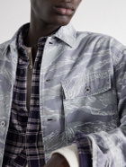 A.PRESSE - Printed Cotton Jacket - Gray