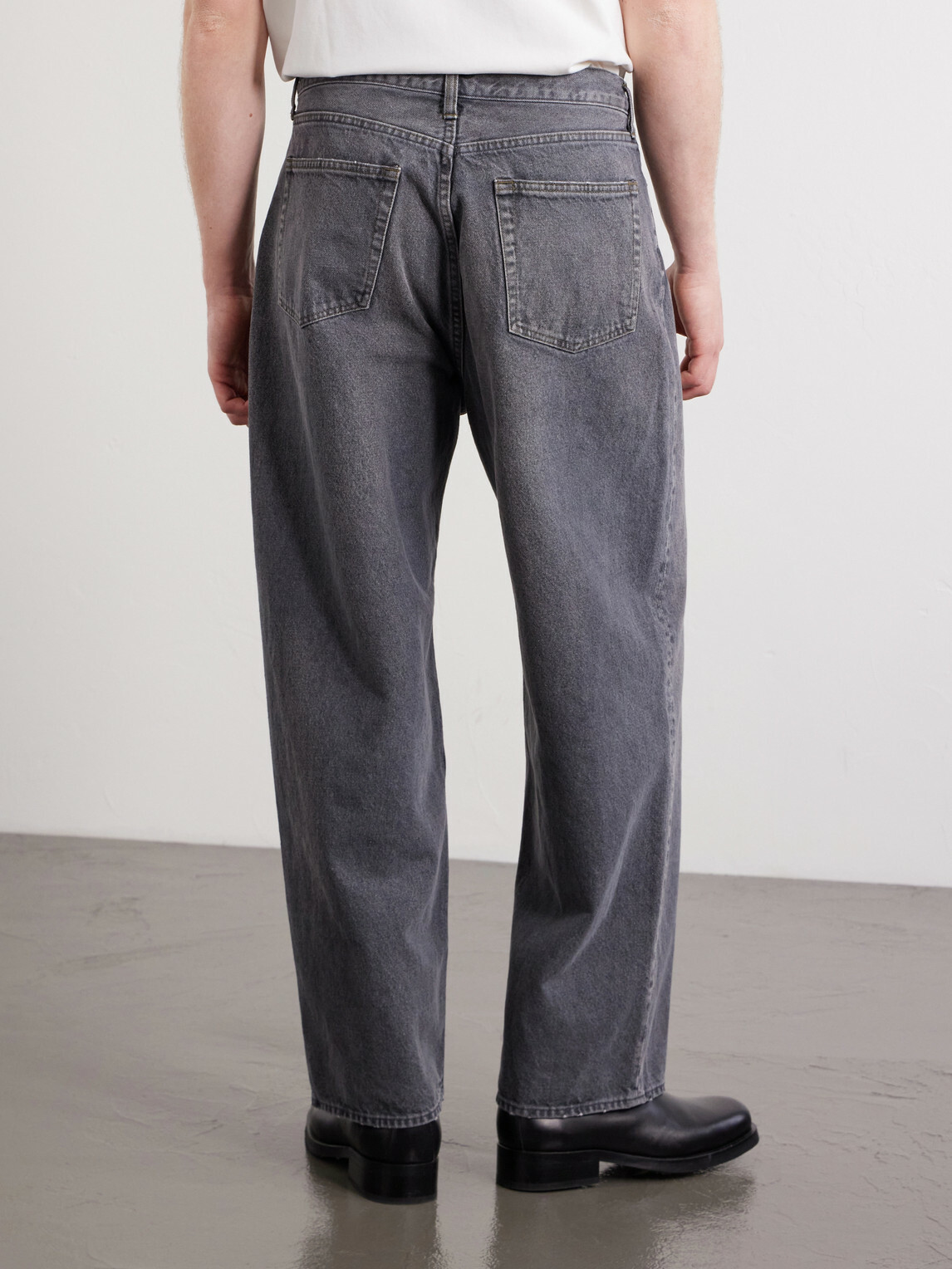 A.PRESSE - Wide-Leg Jeans - Gray