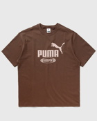 Puma X Kidsuper Graphic Tee Brown - Mens - Shortsleeves