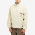 Honor the Gift Men's Corduroy Quarter Zip Anorak in Cream