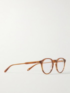 Garrett Leight California Optical - Royce Round-Frame Tortoiseshell Acetate Optical Glasses