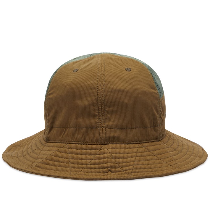 Photo: CAYL Men's Stretch Nylon Mesh Hat in Brown Khaki