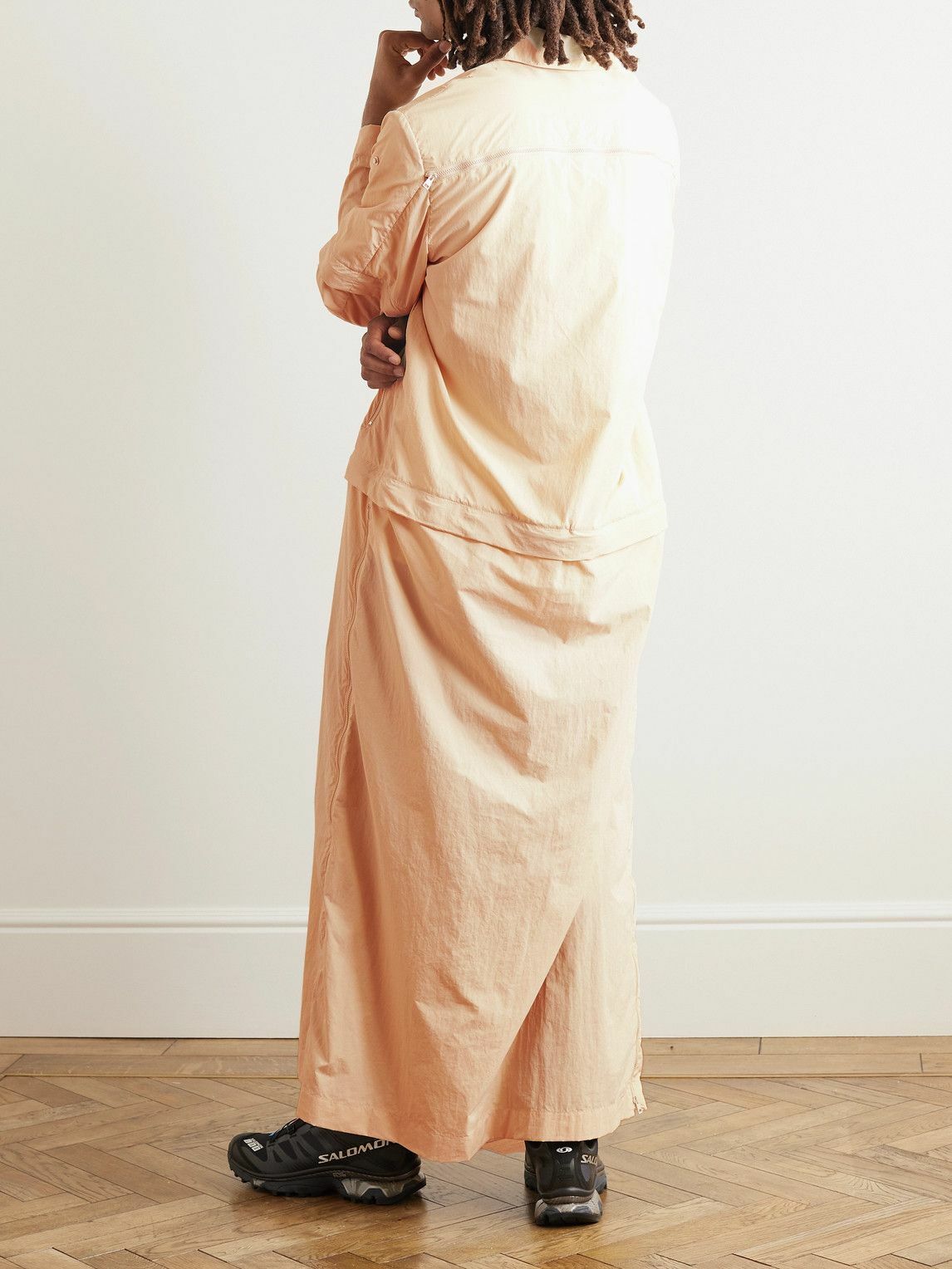 SAIF UD DEEN - Convertible Shell Overshirt - Neutrals