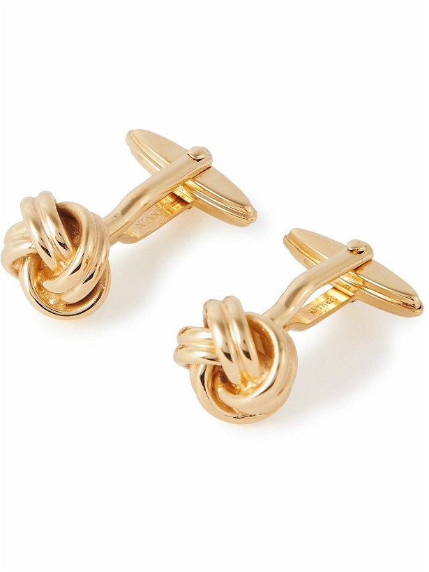 Photo: Lanvin - Knot Gold-Plated Cufflinks