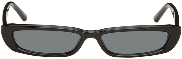Photo: The Attico Black Linda Farrow Edition Thea Sunglasses
