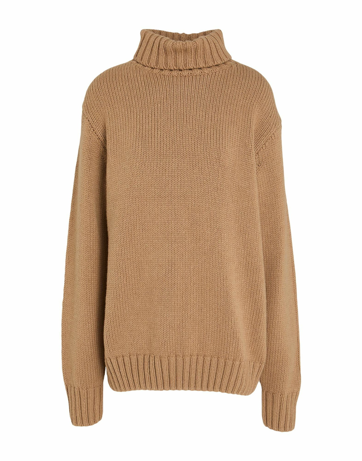 Helmut Lang Womens Turtleneck Camel
